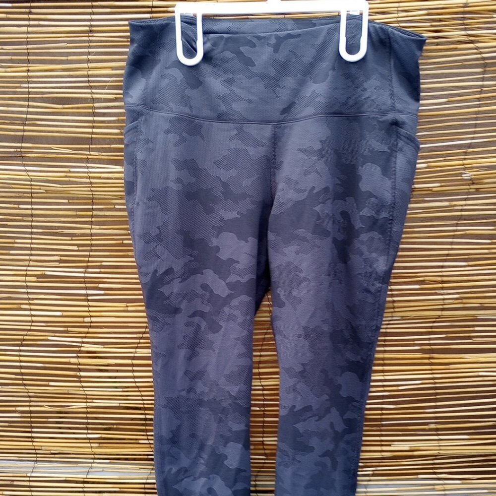 All In Motion Women Plus Camo Leggings - High Waist - Stretchy - XXL